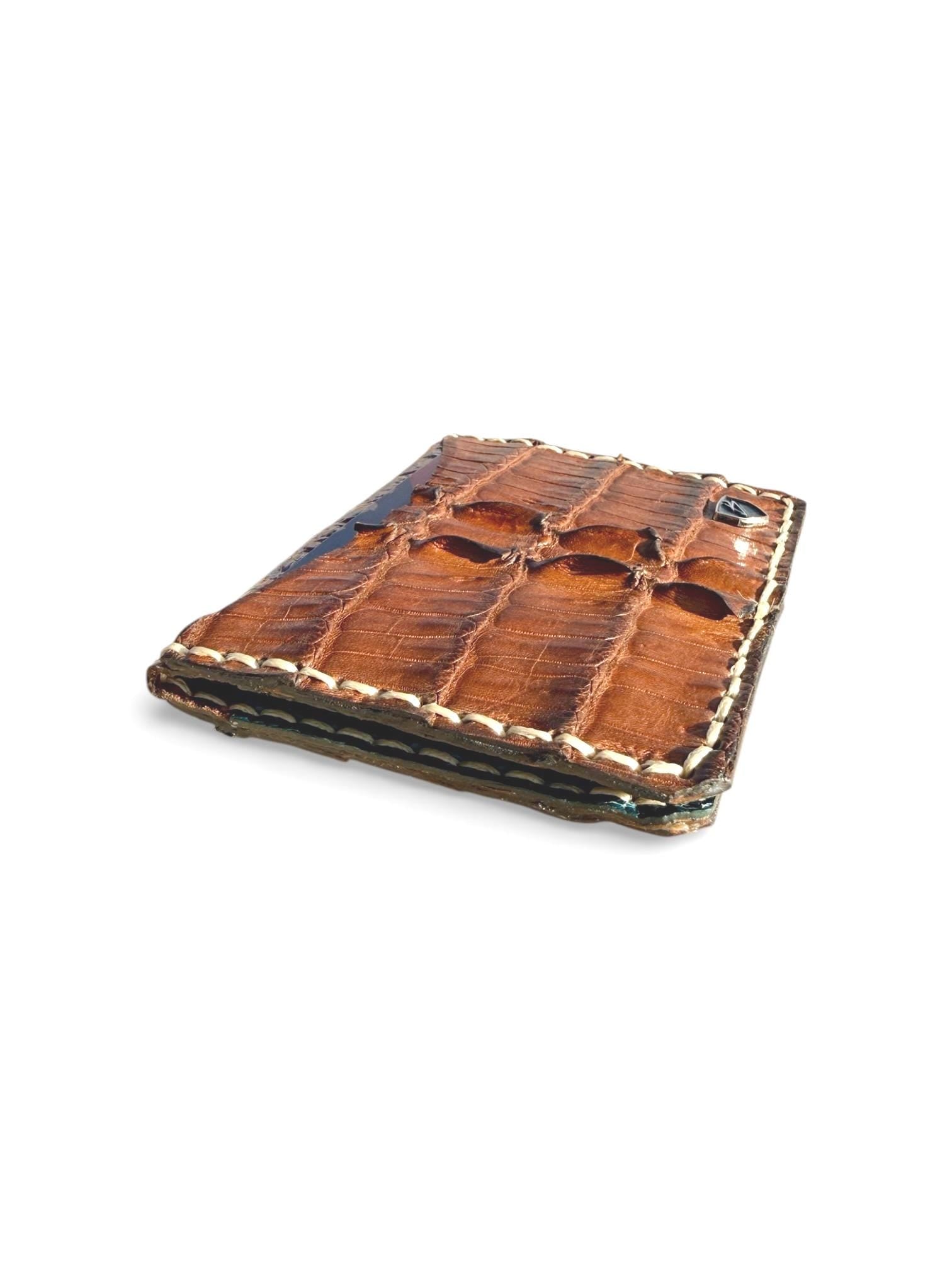 Crocodile & Ostrich Bifold card holder and Wallet